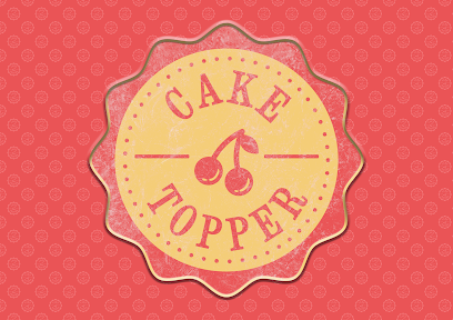 Cake Topper Dour