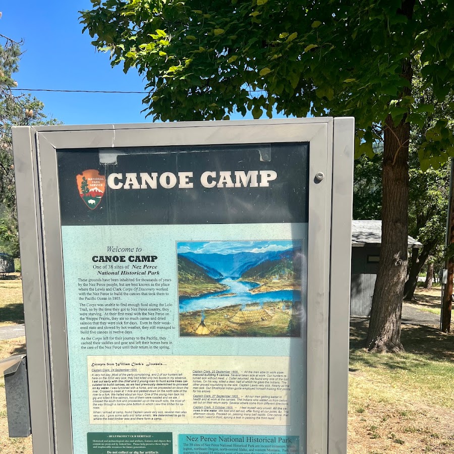 Canoe Camp - Nez Perce National Historic Park