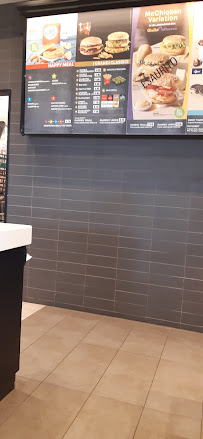 Restauration rapide McDonald's à Trapani - menu / carte