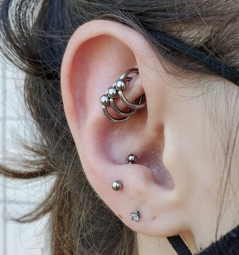 Explore men's side neck tattoo ideas, creative tattoo ideas in Phoenix, available at Wholehearted Body Piercing