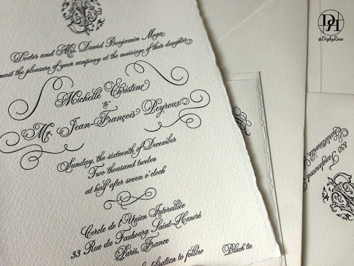 Digby & Rose Wedding Invitation and Design Print
