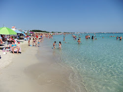 Foto van Spiaggia di Torre Lapillo voorzieningenruimte