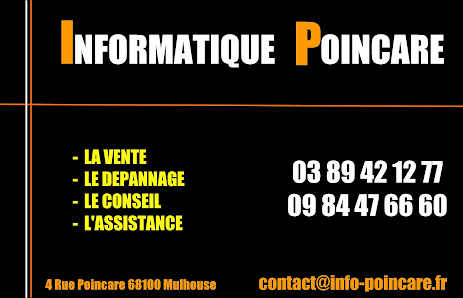 Informatique Poincare 4 Rue Poincaré, 68100 Mulhouse, France