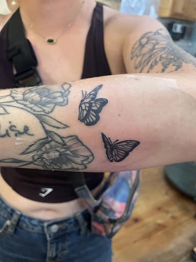 Explore ring finger tattoo ideas, creative tattoo ideas in Sevierville, available at Jaded Art Collective