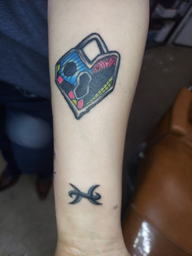 Explore american flag tattoos ideas, creative tattoo ideas in Odessa, available at Little Dragon Tattoos Studio
