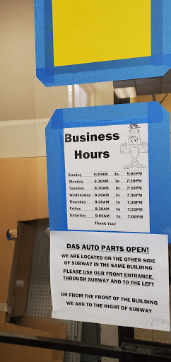Auto Parts Store «DAS Auto Parts», reviews and photos, 201 Tarrytown Rd, White Plains, NY 10607, USA