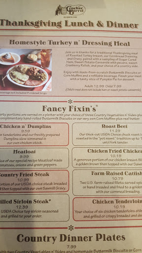 American Restaurant «Cracker Barrel Old Country Store», reviews and photos, 550 Co Rd 117, Buda, TX 78610, USA