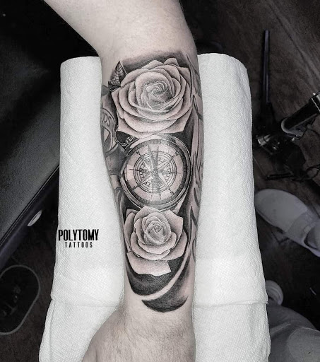 Explore trashy tattoo ideas, creative tattoo ideas in Goose Creek, available at Red Kirin Tattoo