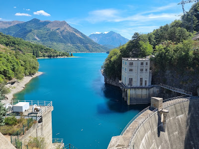 Via ferrata du Barrage du Sautet à Corps