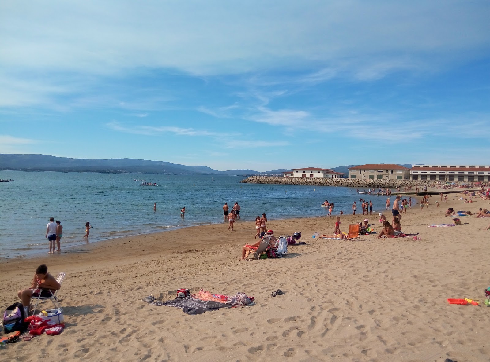 Foto di Preguntoiro beach con una superficie del sabbia bianca