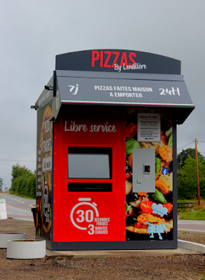 Distributeur de pizza by la Lentillère 24h/7j à Lalacelle