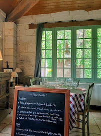 Restaurant Côté Rivière à Brantôme en Périgord carte