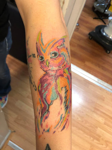 Explore cover up star tattoo ideas, creative tattoo ideas in Jonesboro, available at Immortal Ink