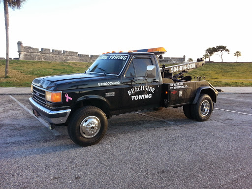Towing Service «Beachside Towing -- $45 towing in St Augustine and St Augustine Beach Florida», reviews and photos