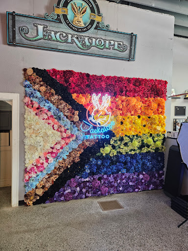 Explore angel neck tattoo ideas, creative tattoo ideas in Minneapolis, available at Jackalope Tattoo