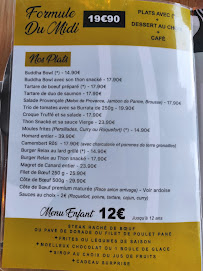 Restaurant Relax'Eat à Manosque - menu / carte