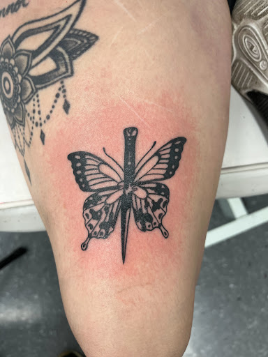 Explore stroke survivor tattoo ideas, creative tattoo ideas in La Vista, available at InkedUp Needles