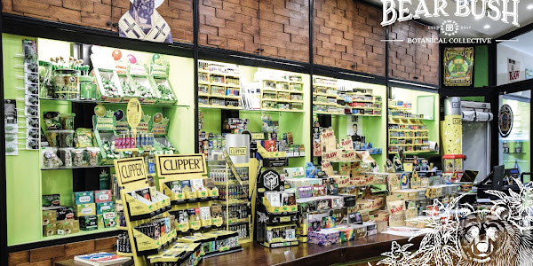 Bear Bush Cannabis Light Shop Self H24 Delivery Dispensary Store Grow & Seed