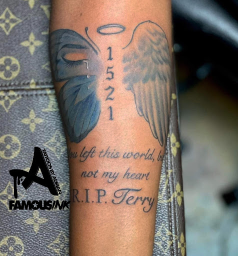 Explore tattoo ideas for book lovers, creative tattoo ideas in Hammond, available at Famous Ink, Inc.