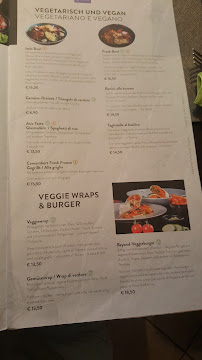 Trametsch à Brixen menu