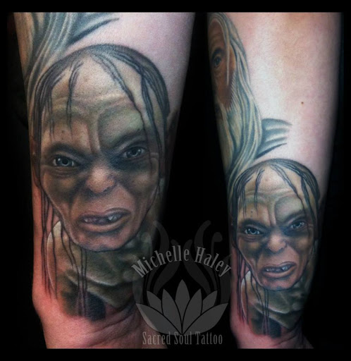 Explore men shoulder tattoo ideas, creative tattoo ideas in Renton, available at Sacred Soul Tattoo