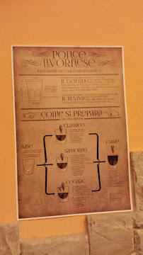 La Ponceria à Livorno menu