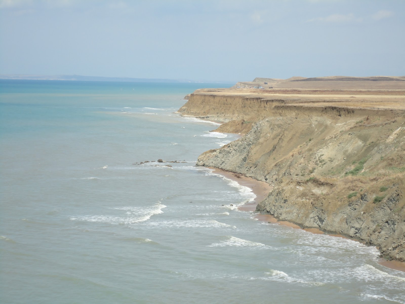 Foto van Plyazh Panagiya met turquoise water oppervlakte