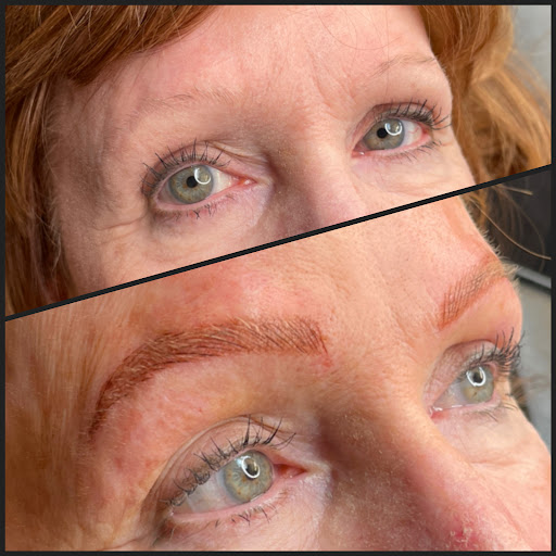 Explore halloween tattoo ideas for guys, creative tattoo ideas in Peoria Heights, available at BeautiFULL Brows By Jen Microblading - Permanent Makeup Wild Honey Beauty Studio