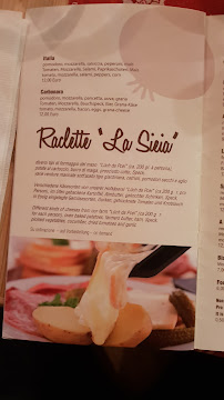 La Sieia - Restaurant Pizzeria Lounge Bar à San Ciascian menu