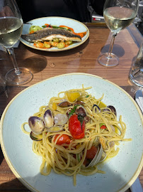 Spaghetti alle vongole du Restaurant méditerranéen La Marine Des Goudes à Marseille - n°5