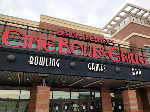 Movie Theater «Frank Theatres CineBowl & Grille at Parkside Town Commons», reviews and photos, 1140 Parkside Main St, Cary, NC 27519, USA