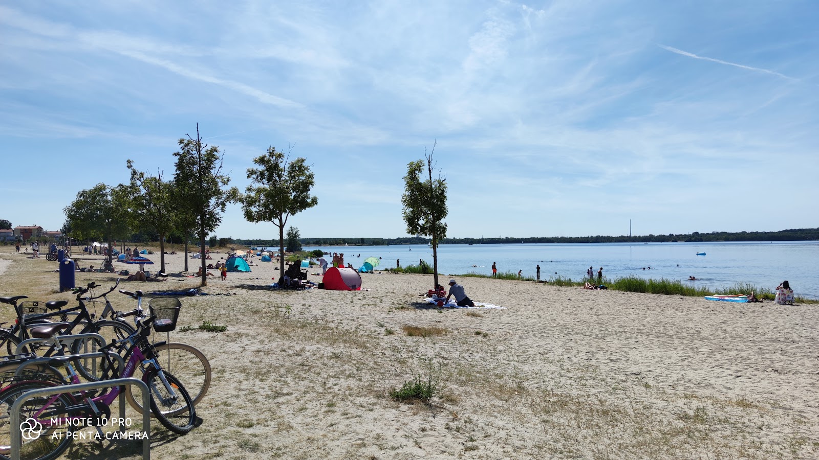 Foto af Strandbad Cospuden - populært sted blandt afslapningskendere