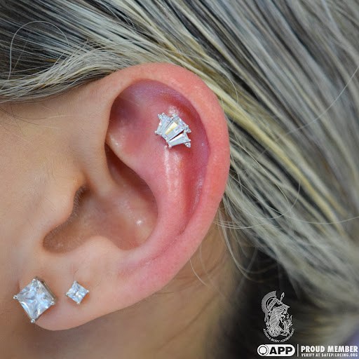 Explore electrical tattoo ideas, creative tattoo ideas in Pompano Beach, available at Athena Body Adornment