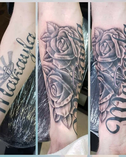 Explore chest cover up tattoo ideas, creative tattoo ideas in Leominster, available at Timeless Ink & Piercing Studio