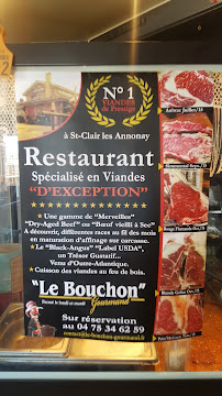 Restaurant à viande LE BOUCHON GOURMAND à Saint-Clair - menu / carte