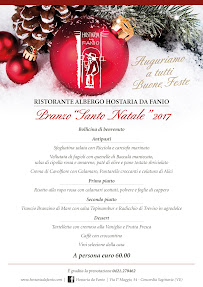 Restaurant Ristorante Albergo Da Fanio di Bergamo Francesco, Marco & C. Sas à Concordia Sagittaria - menu / carte