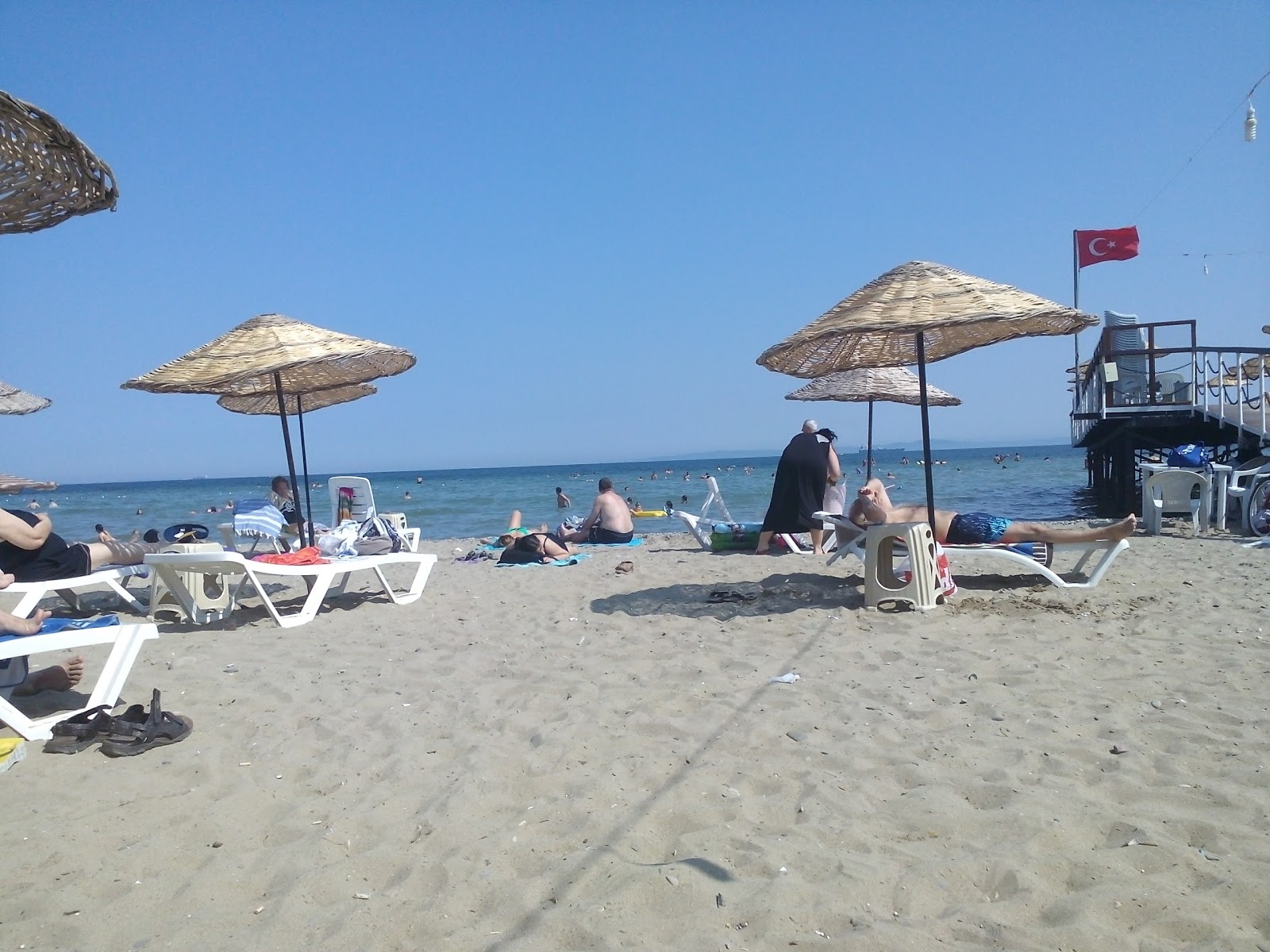 Fotografie cu Sarkoy beach II - locul popular printre cunoscătorii de relaxare