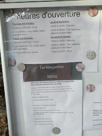 Carte du Les Marguerites- Restaurant/chambre dhote à Alet-les-Bains