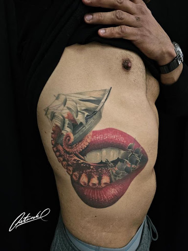 Find tattoo ideas moon and sun for your next unique tattoo in El Paso at Art of Ink Studios