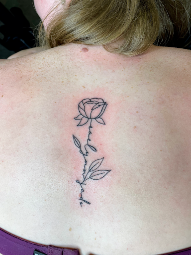 Explore back tattoo idea, creative tattoo ideas in Navarre, available at Eleven 11 Tattoo Studio