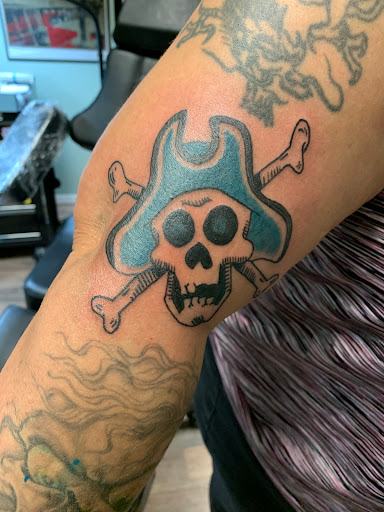 Explore top of foot tattoo ideas, creative tattoo ideas in Seymour, available at 3 Sevens Tattoo