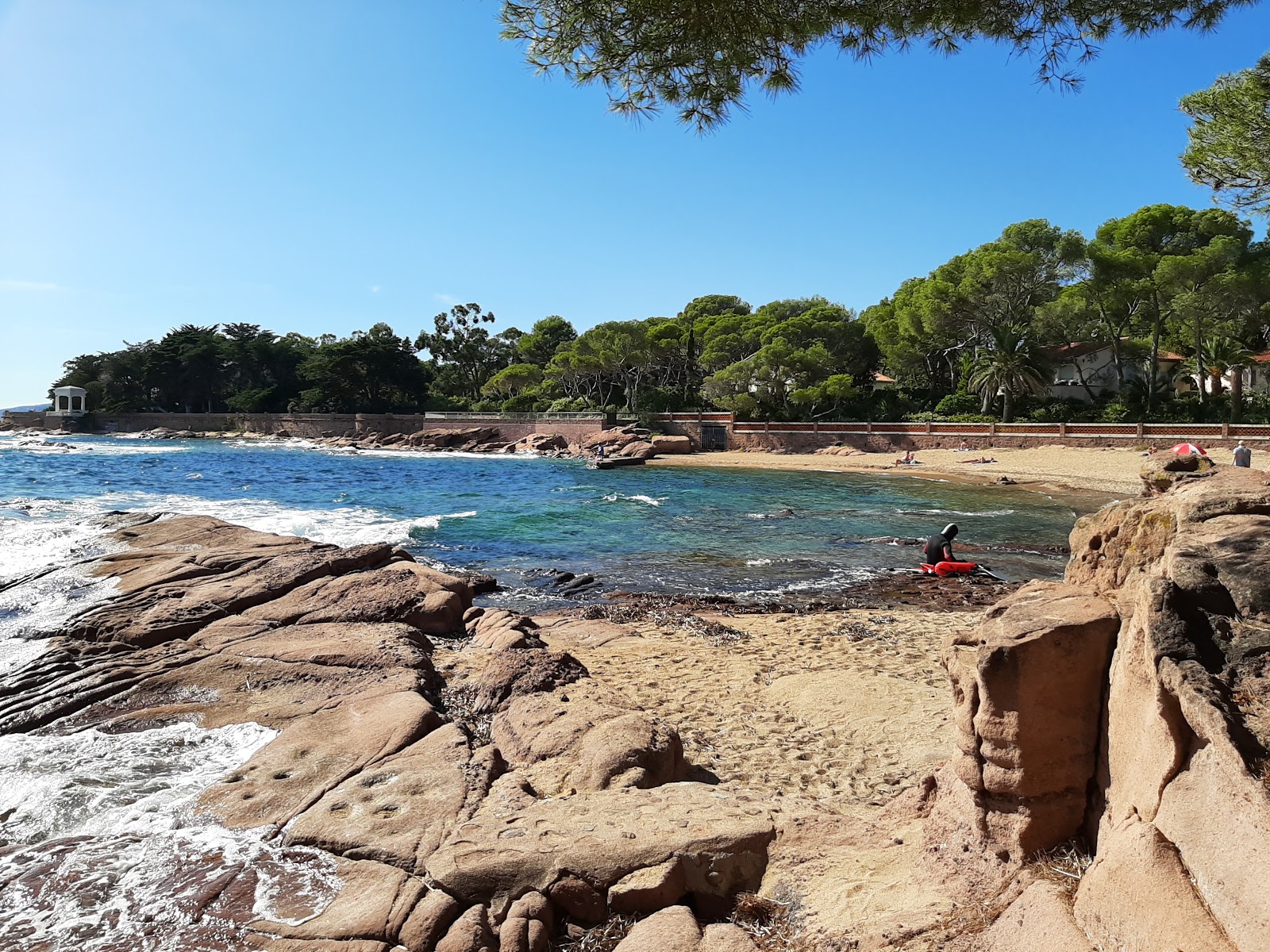 Foto von Plage de la Pescade mit geräumige bucht