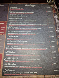 Carte du Restaurant la Florentine à Amboise