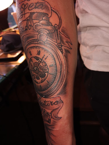 Explore truck tattoo ideas, creative tattoo ideas in Alfred, available at Tattooed Spirit