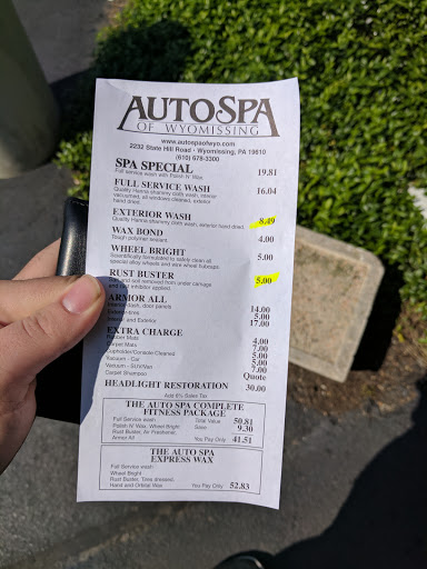 Car Wash «Auto Spa», reviews and photos, 2232 State Hill Rd, Reading, PA 19610, USA