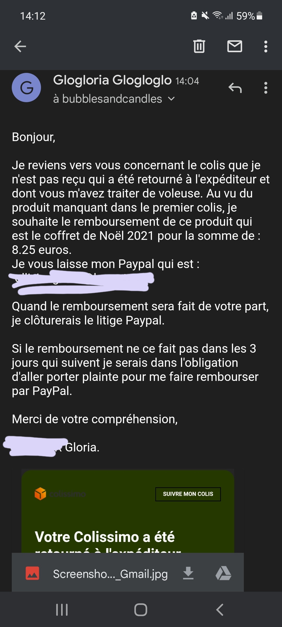 Photo n° 9 de l'avis de Glogloria.l fait le 28/12/2021 à 17:31
