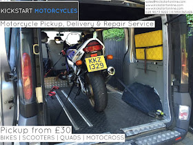 Kickstart Motorcycle Breakdown Recovery, Pickup, Delivery and Repair