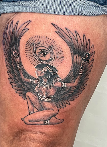 Explore tattoo ideas for a name, creative tattoo ideas in Amsterdam, available at Spoken Hand Tattoo