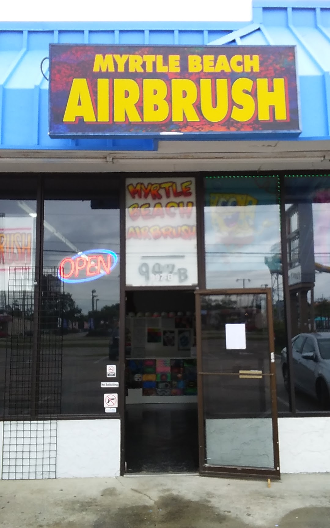 Surfside Beach Airbrush