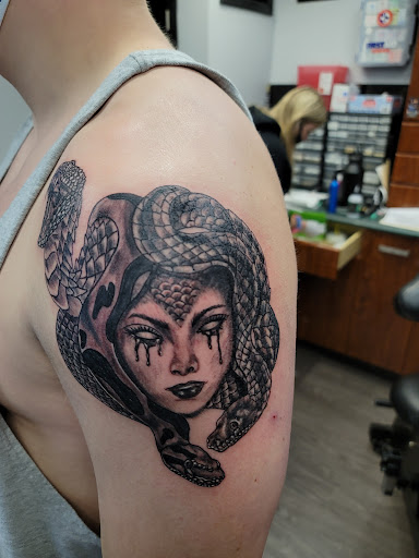 Explore elbow tattoo ideas female, creative tattoo ideas in Keansburg, available at Attractive Tattoo New Jersey Body Jewelry Outlet
